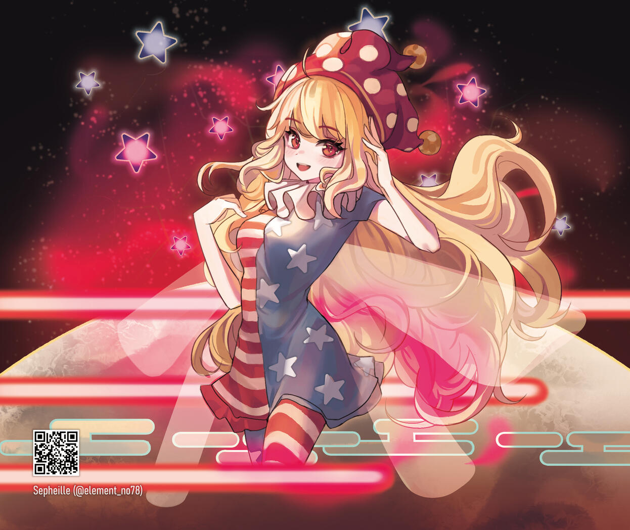 Fanart (Clownpiece, Touhou Project)